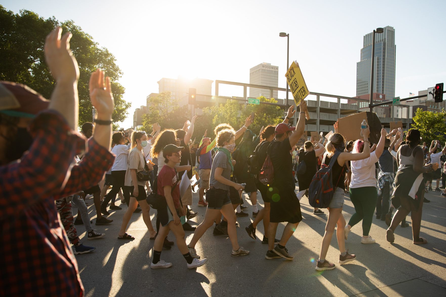Protest Monday